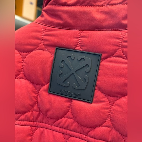 Off-White Arrow Quilt Over Shirt - XL - New - Picture 3 of 5